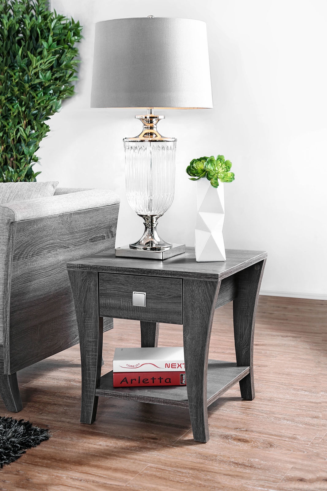 Amity Wood Storage Coffee Table Set
