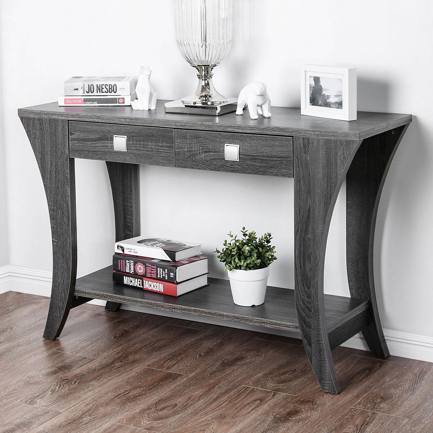 Amity Wood Storage Coffee Table Set