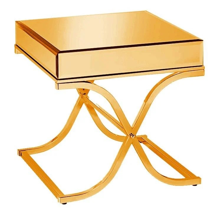 Sundance Mirror/Metal Coffee Table Set