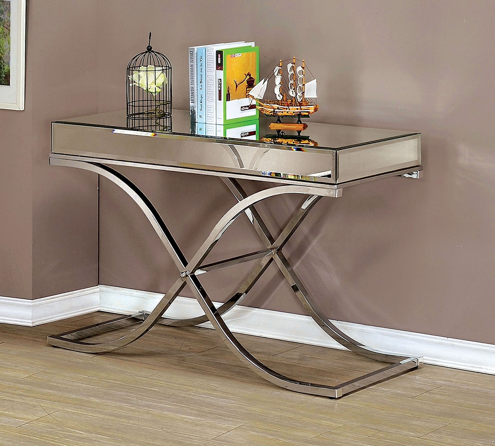 Sundance Mirror/Metal Sofa Table