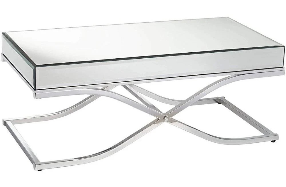 Sundance Mirror/Metal Coffee Table Set