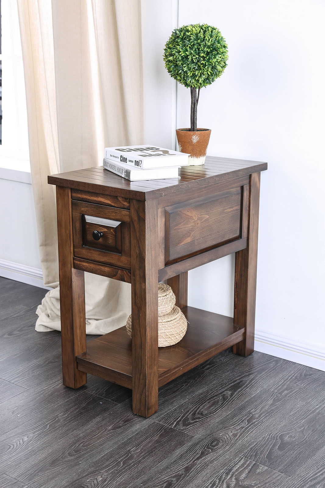 Annabel Wood Storage Coffee Table Set