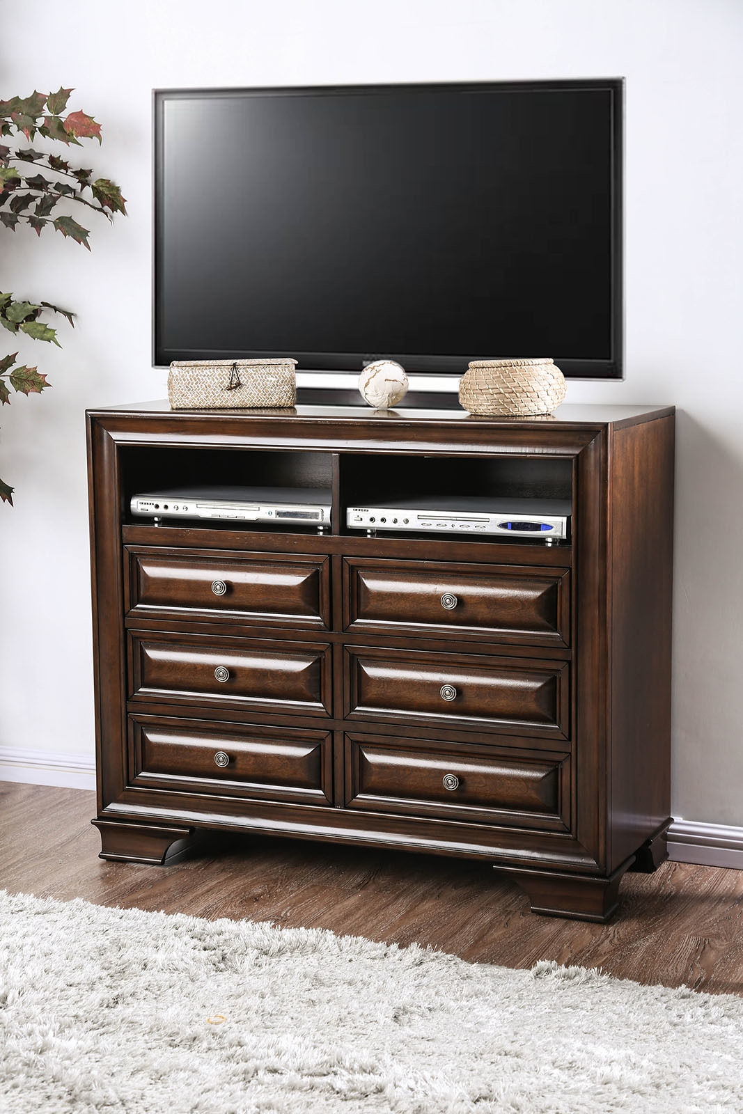 Brandt Wood Storage Panel Bedroom Set