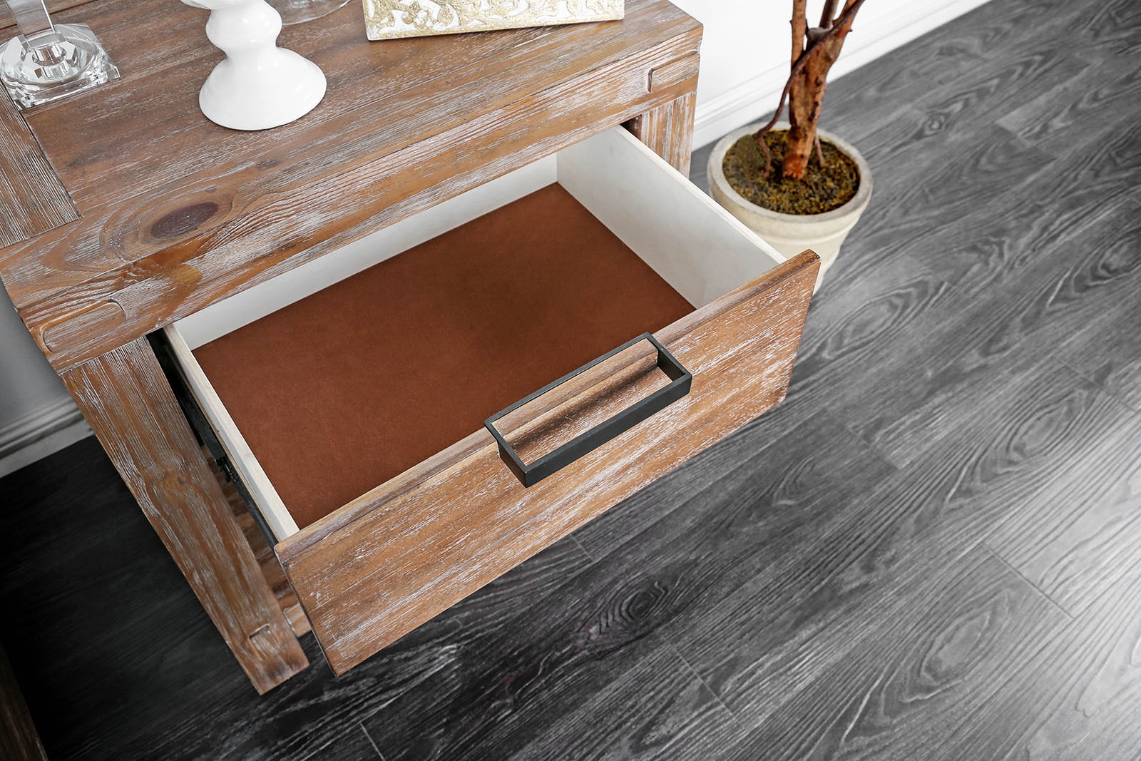 Wynton Wood Nightstand w/Drawer