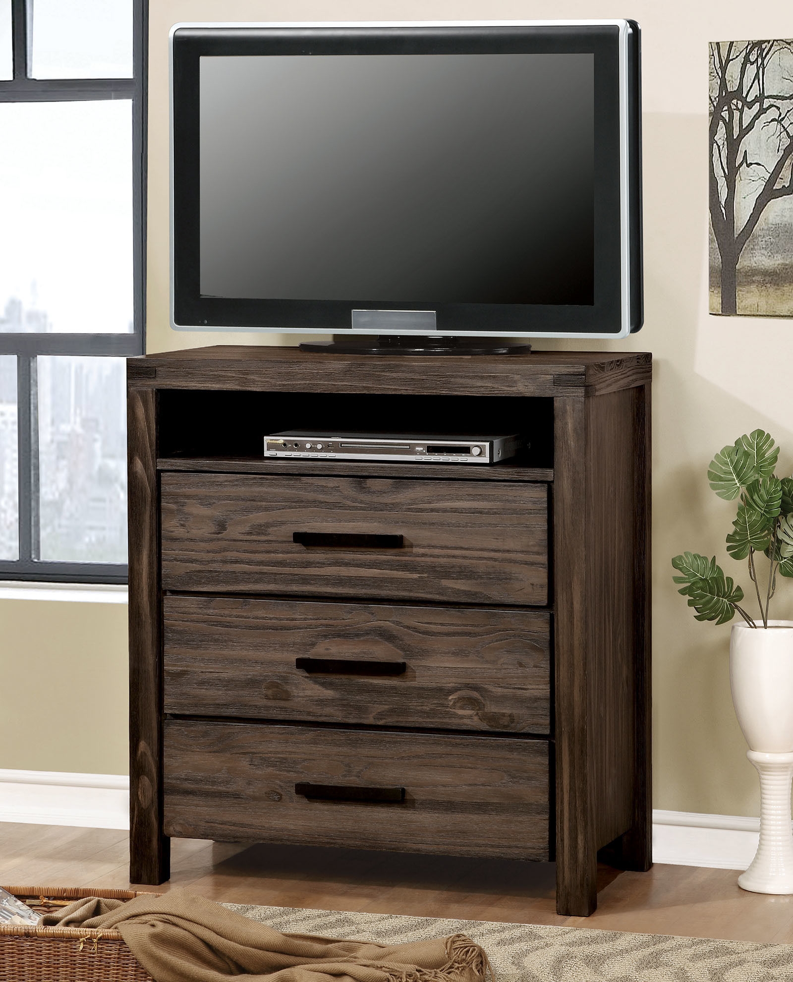 Rexburg Wood Panel Bedroom Set