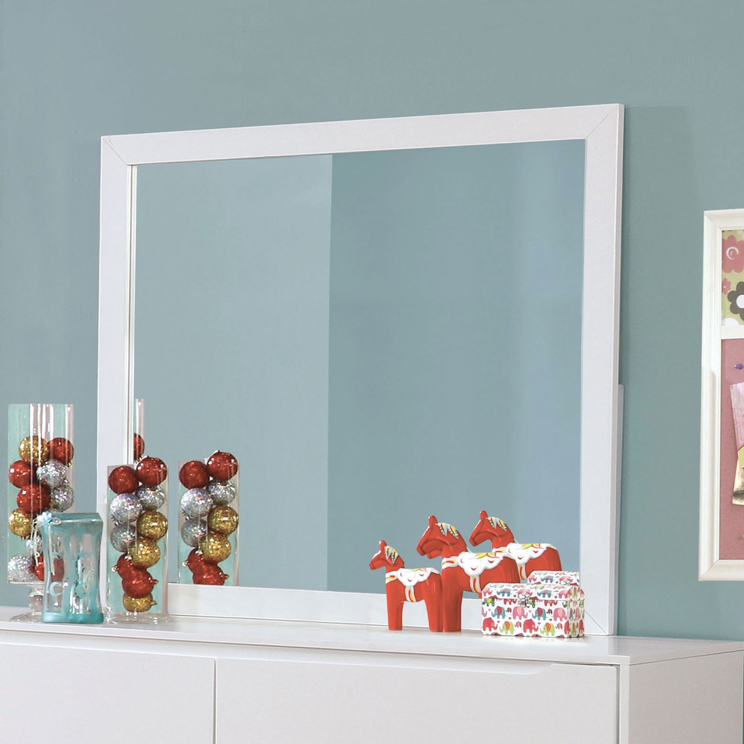 Lennart Wood Rectangular Mirror