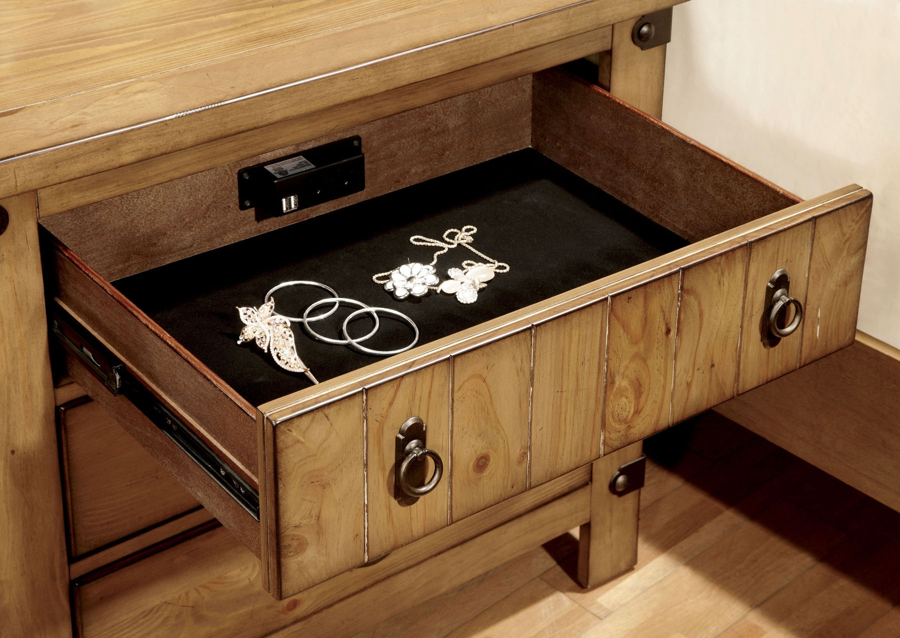 Pioneer Wood Panel Bedroom Set