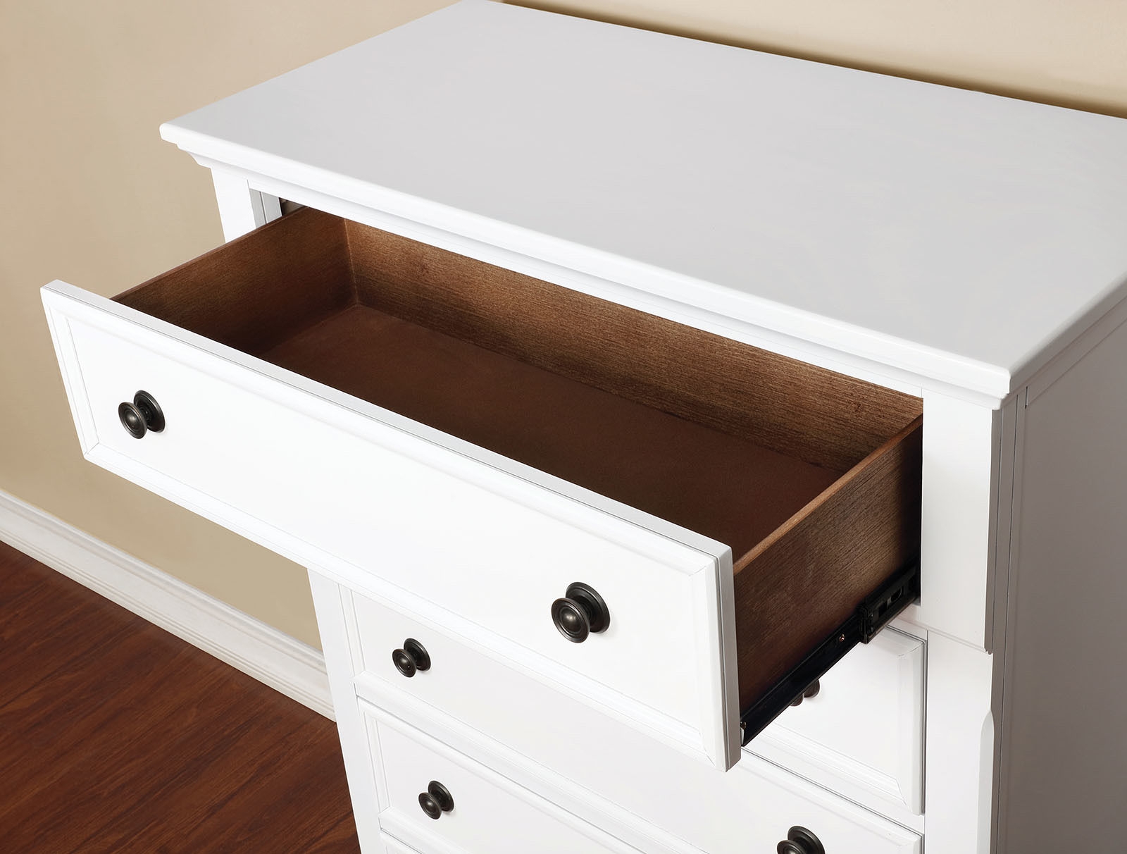 Castor Wood Storage Panel Bedroom Set