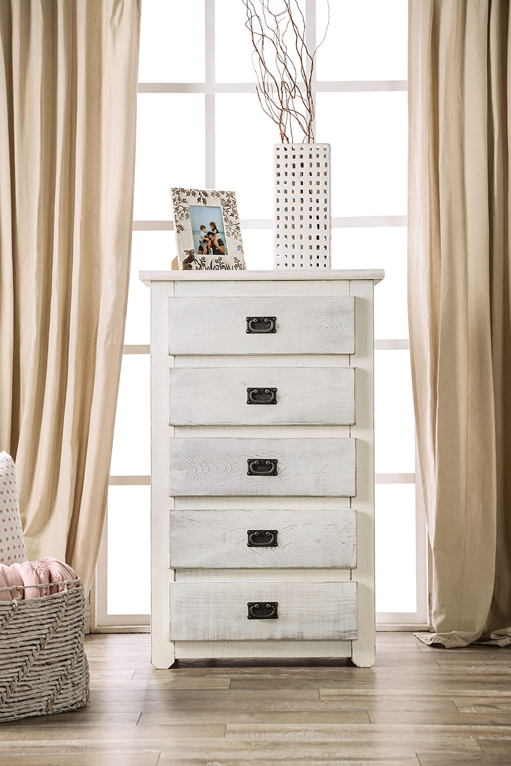 Rockwall Wood Panel Bedroom Set