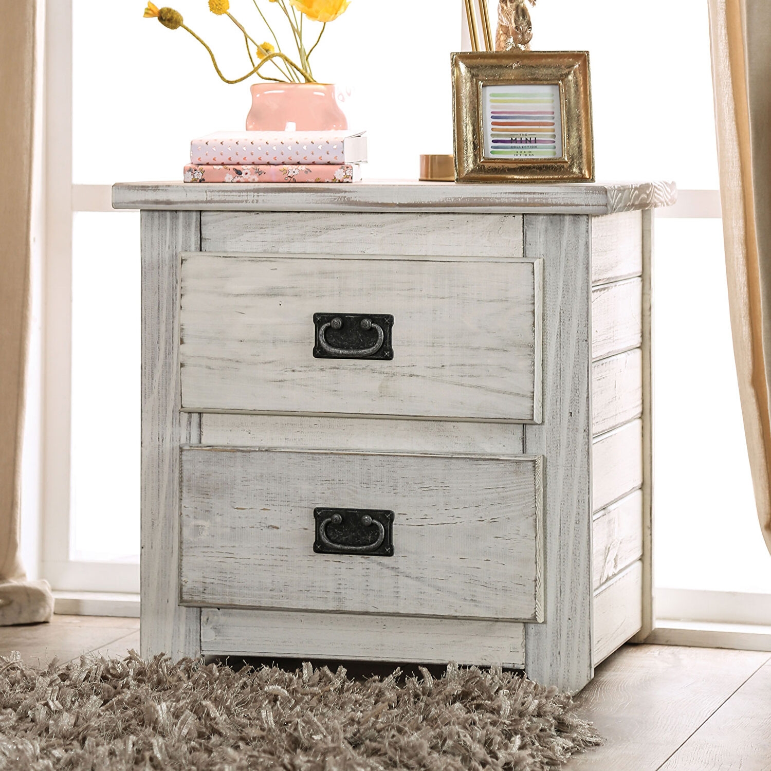 Rockwall Wood Panel Bedroom Set