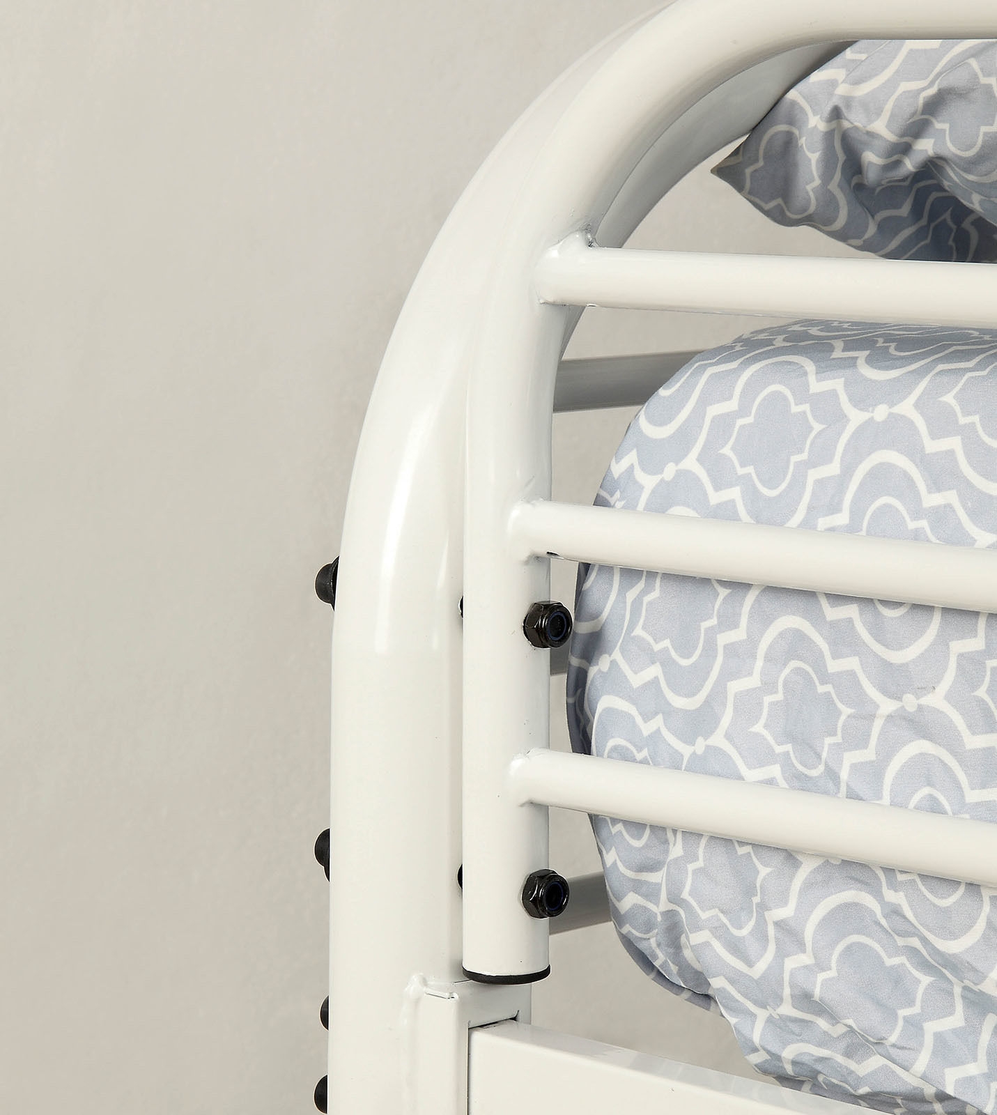 Opal Metal Bunk Bed, Twin Size