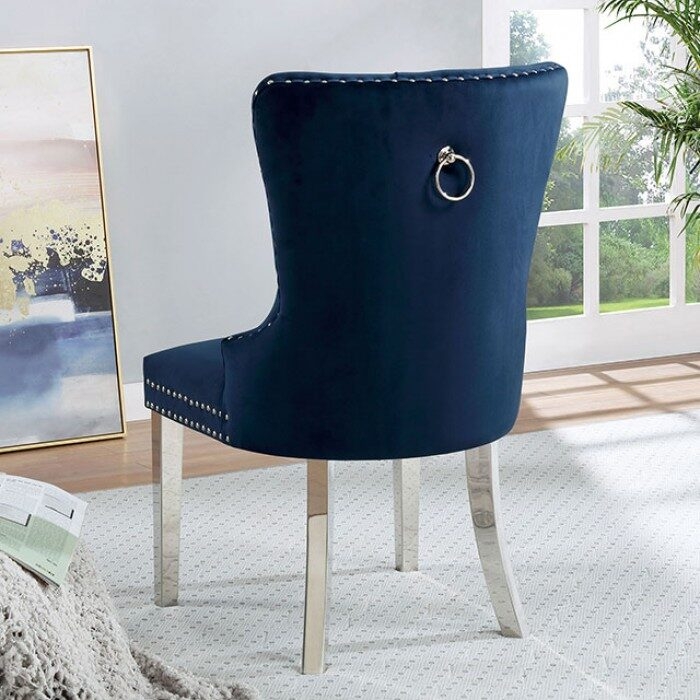 Jewett Fabric/Wood Dining Side Chair, Set of 2