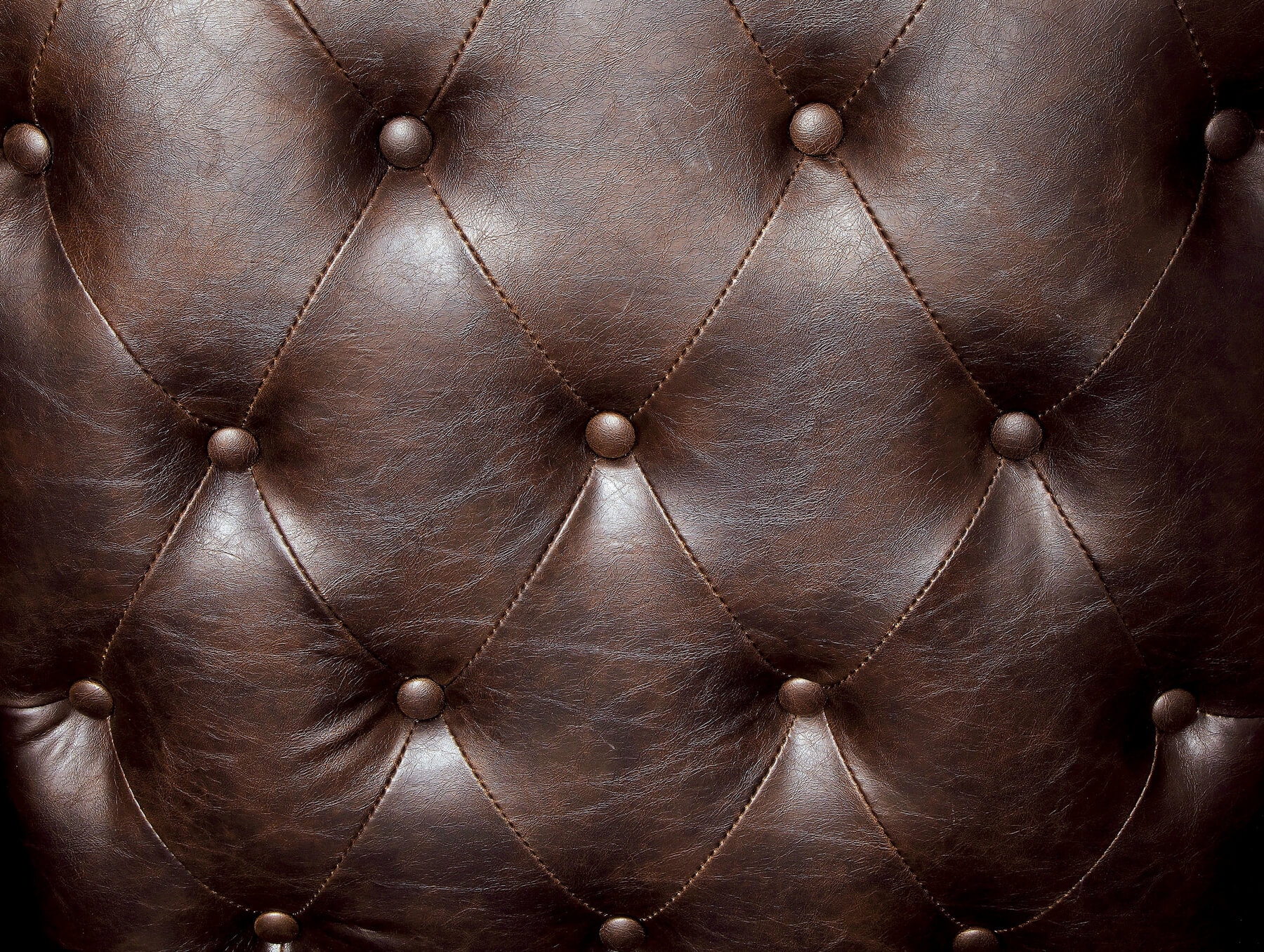 Vaugh Leatherette Tufted Accent Chair