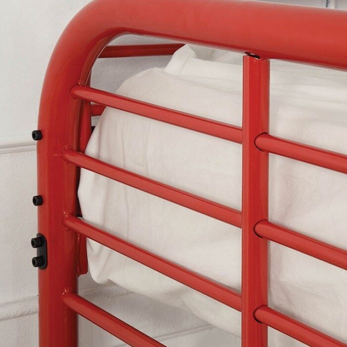 Opal Metal Bunk Bed, Twin Size