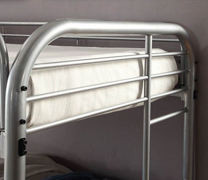 Opal Metal Bunk Bed, Twin/Full Size