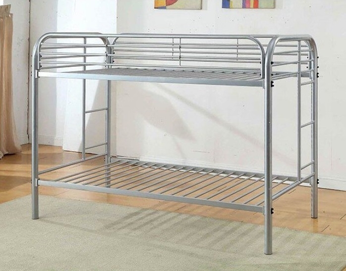 Opal Metal Bunk Bed, Twin Size