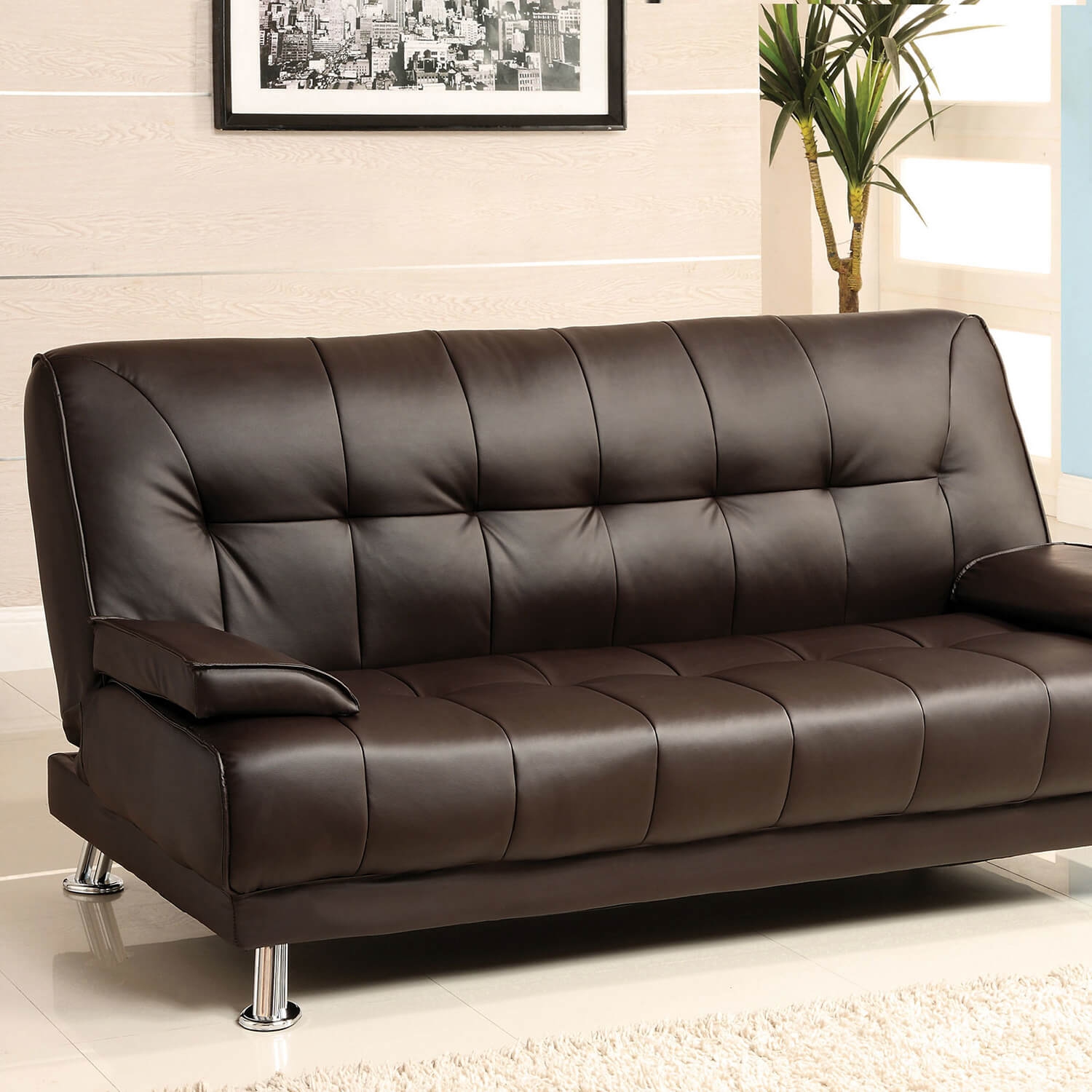 Beaumont Leatherette Sofabed