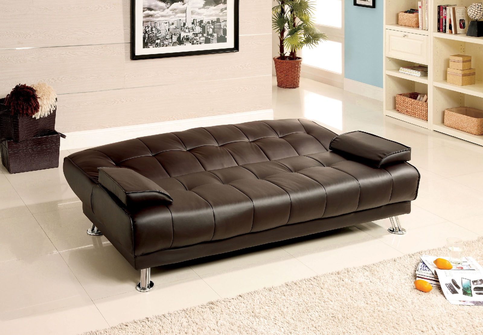 Beaumont Leatherette Sofabed