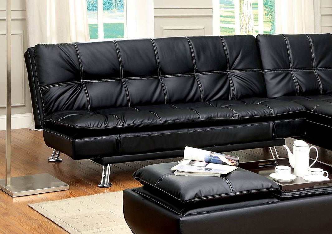 Hauser Leatherette Sofabed