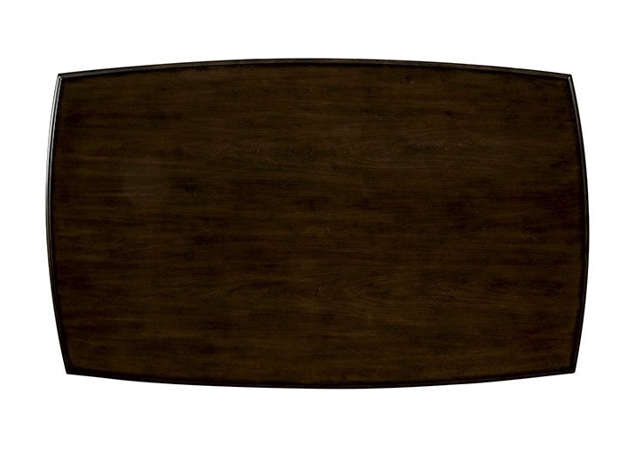 Holly Wood Rectangular Dining Table w/Open Shelf