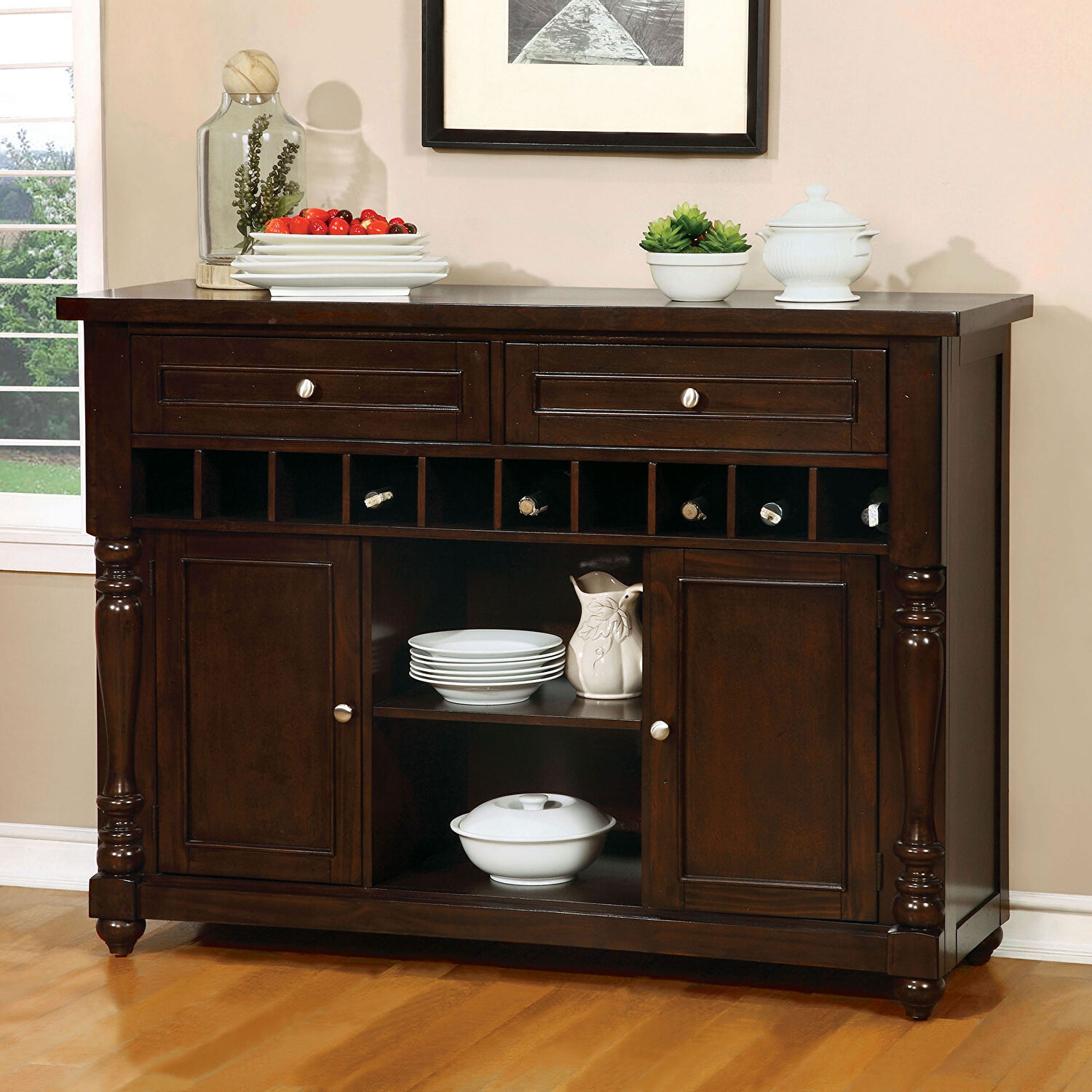 Hurdsfield Wood Extendabe Dining Set