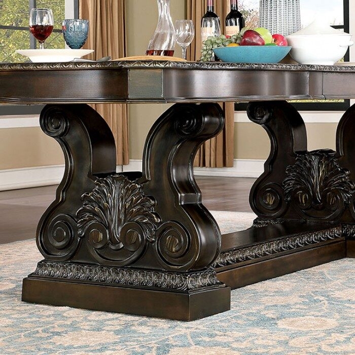 Lombardy Wood Extendable Dining Table