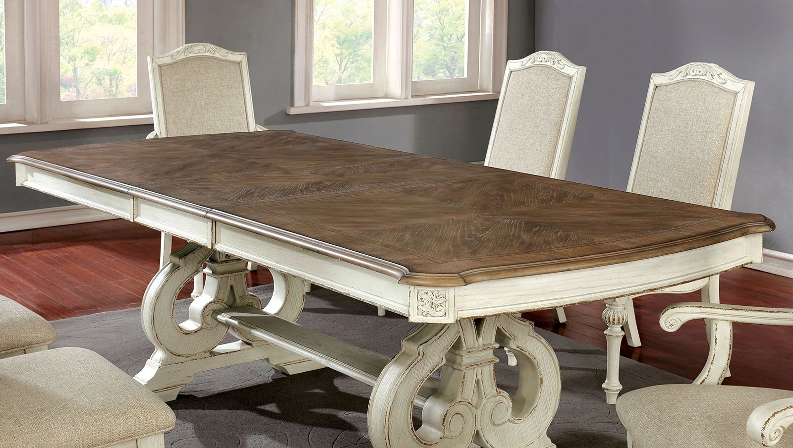 Arcadia Wood Extendable Dining Table