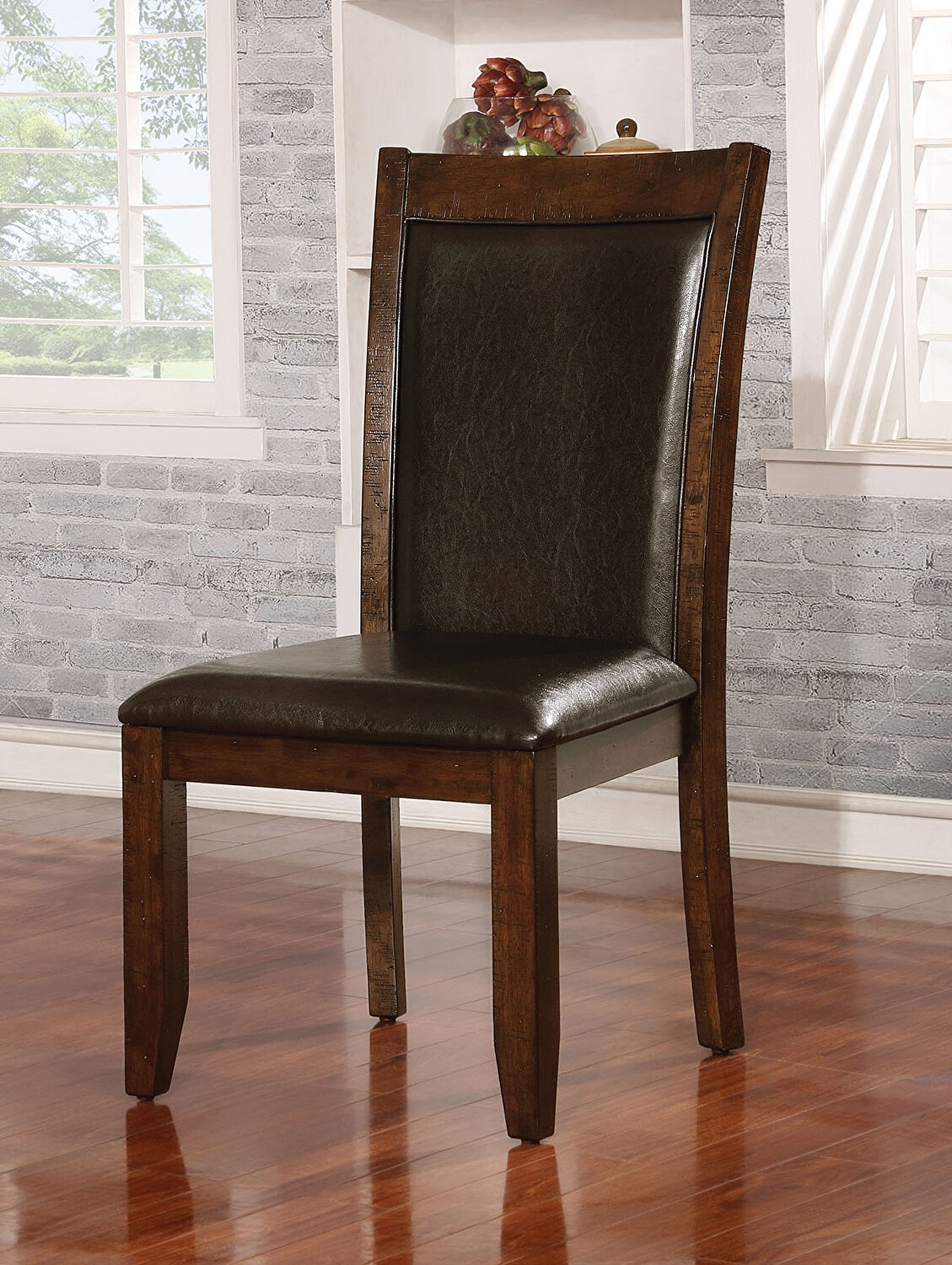 Meagan Wood Rectangular Dining Set