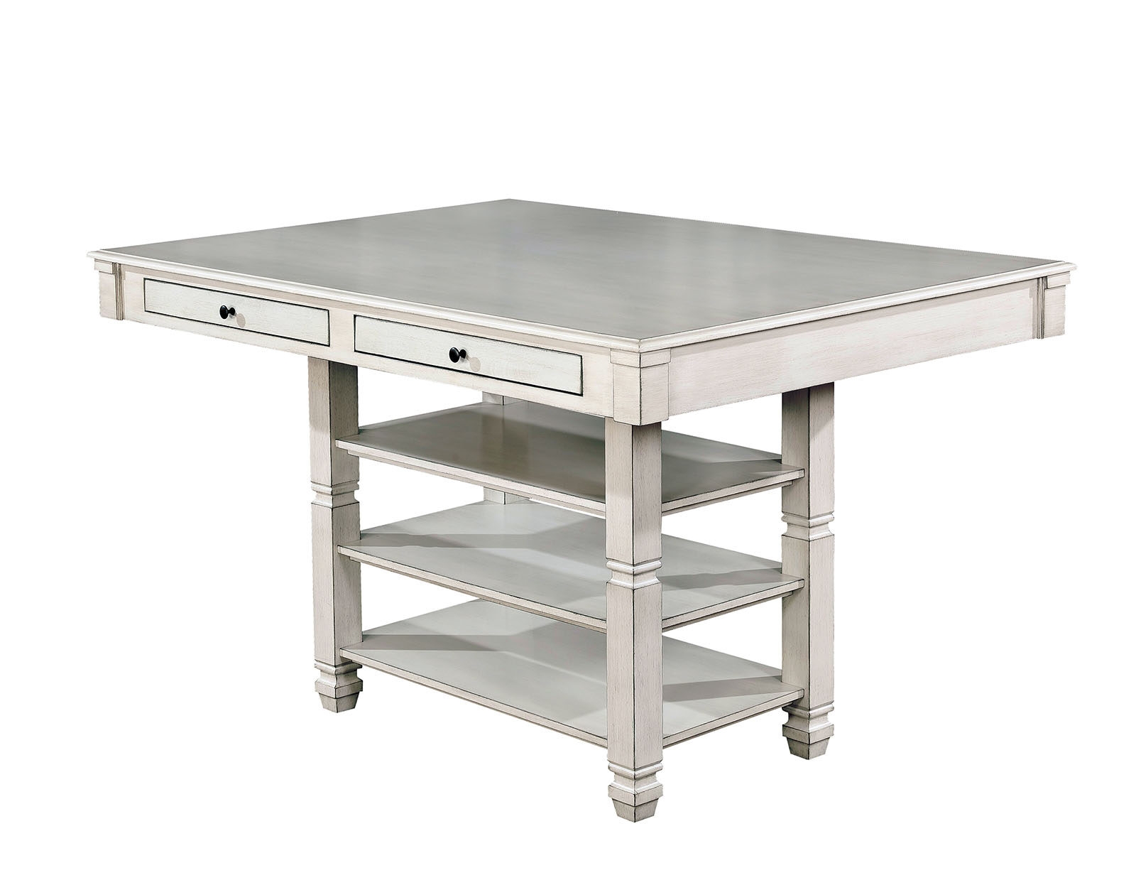 Kaliyah Wood Storage Counter Height Dining Set