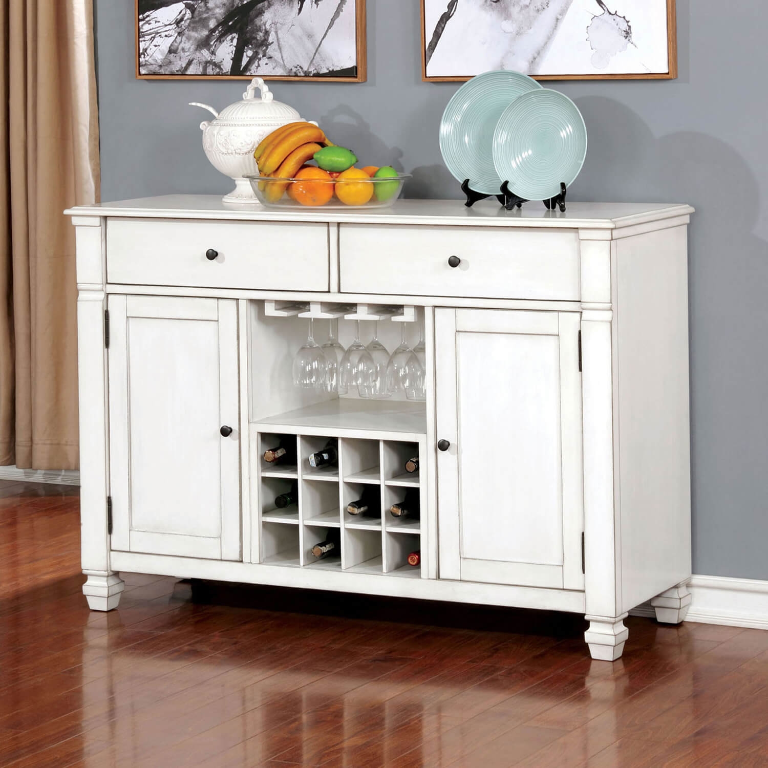 Kaliyah Wood Storage Counter Height Dining Set