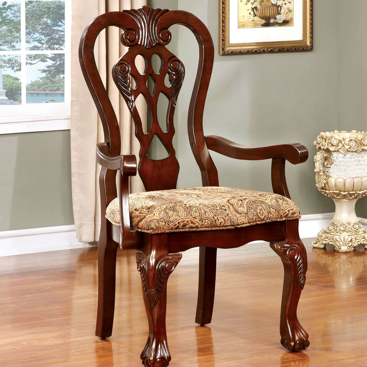 Elana Wood Extendable Dining Set