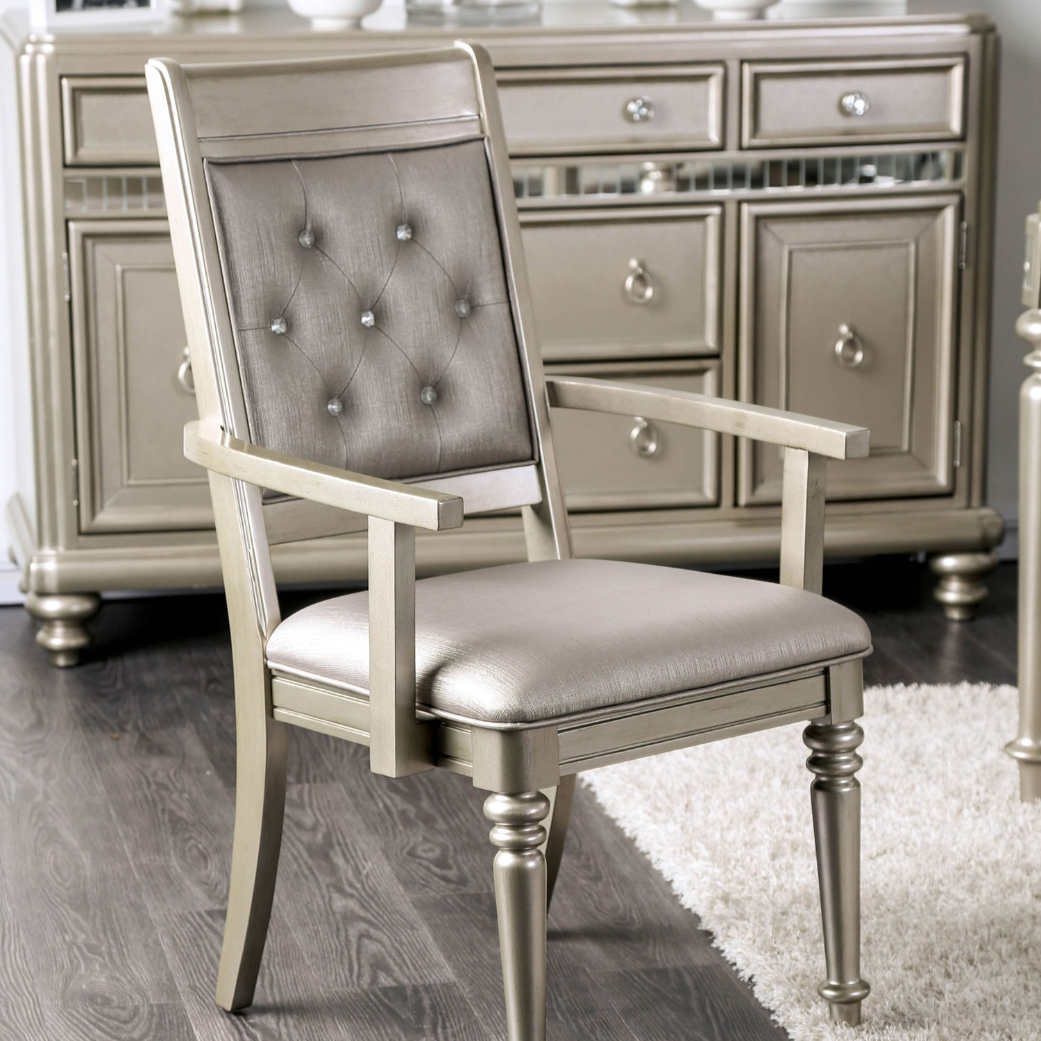 Xandra Wood Extendable Dining Set