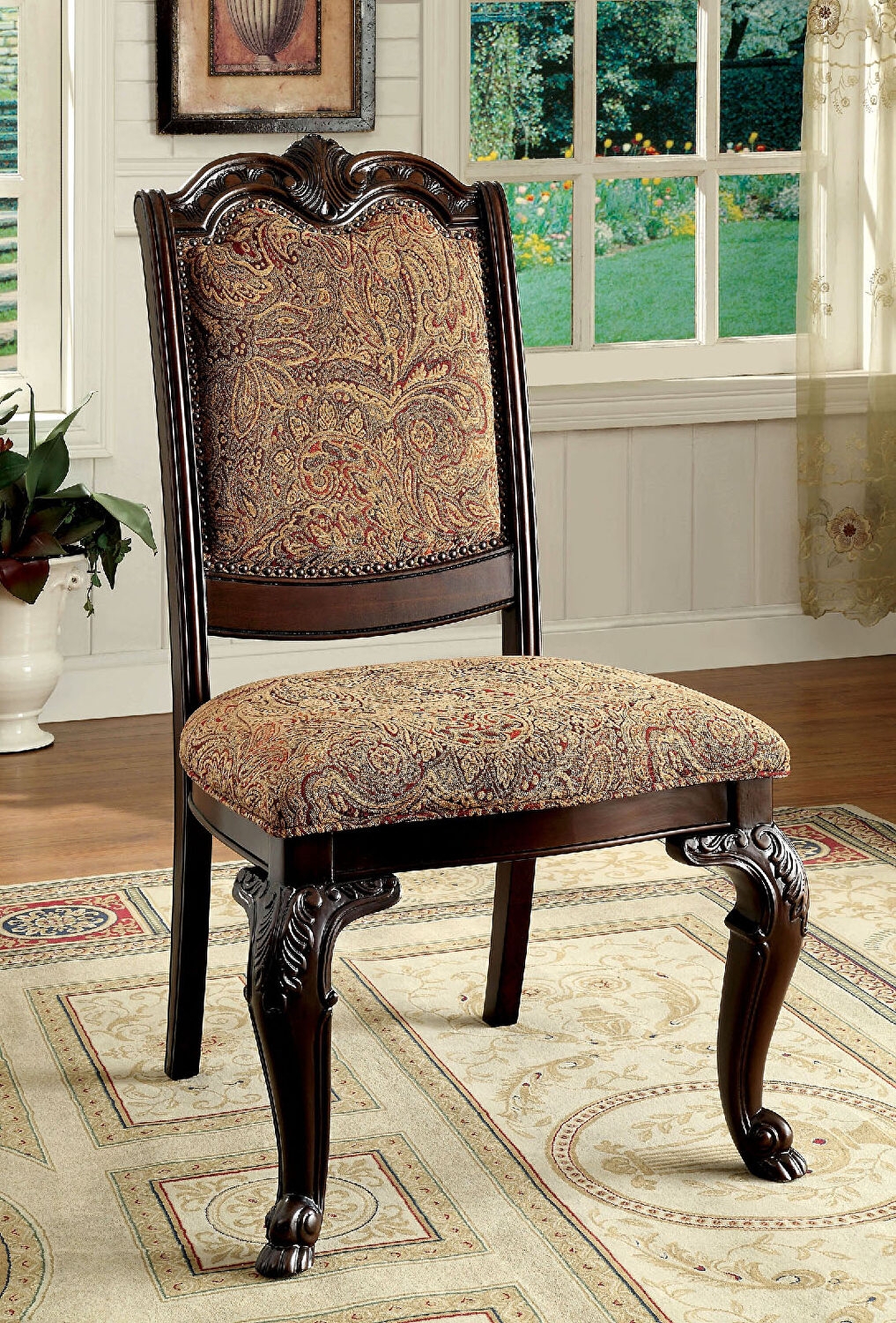 Bellagio Wood Rectangular Extendable Dining Set