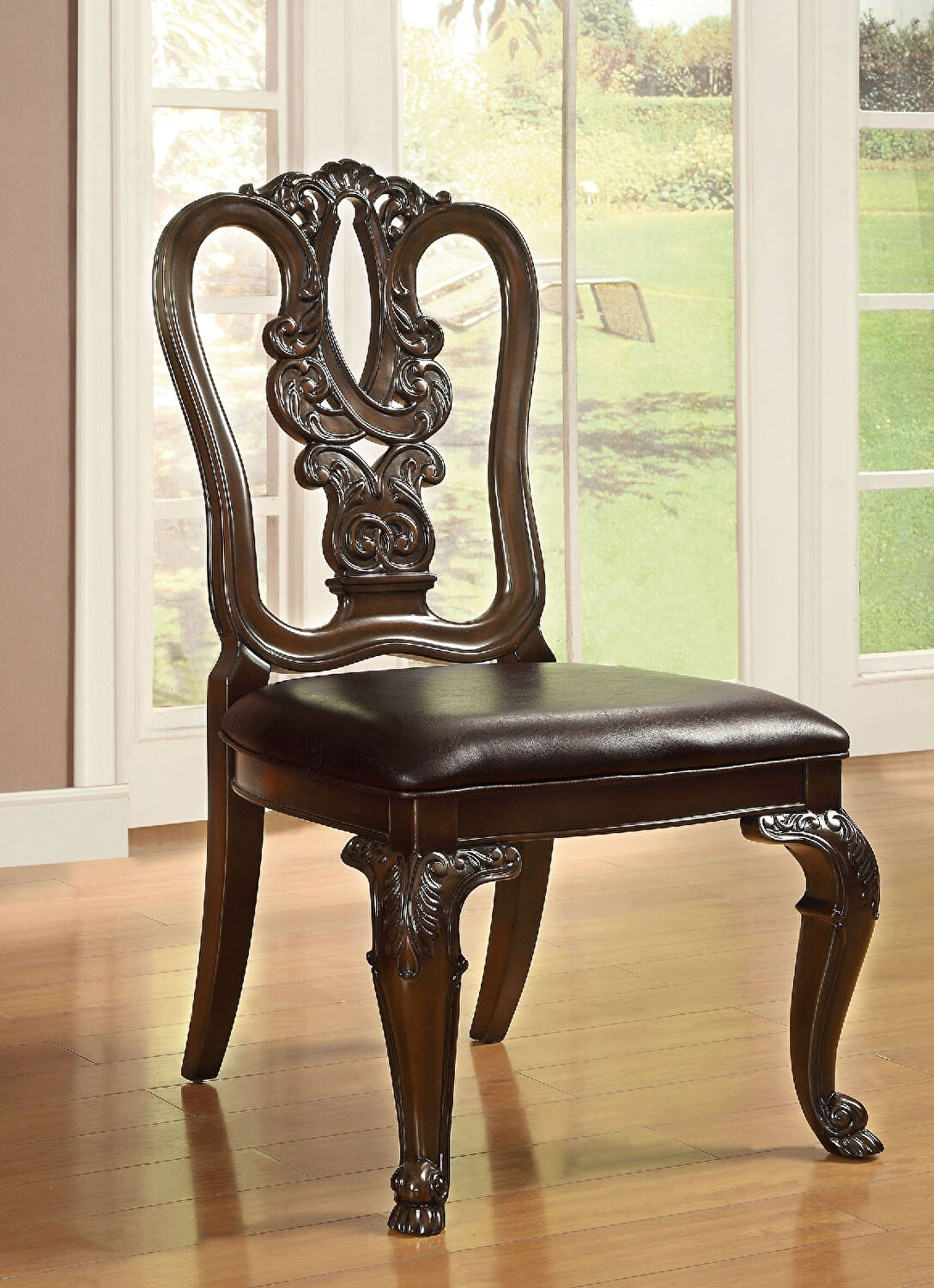 Bellagio Wood Rectangular Extendable Dining Set