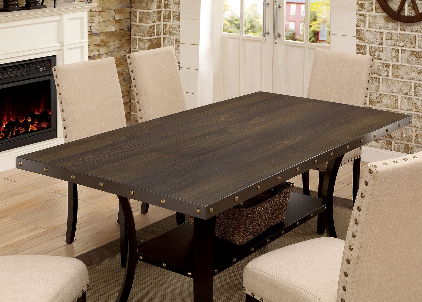 Kaitlin Wood Rectangualr Dining Set