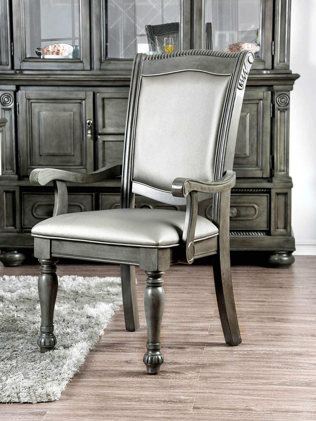Alpena Wood Rectangular Extendable Dining Set