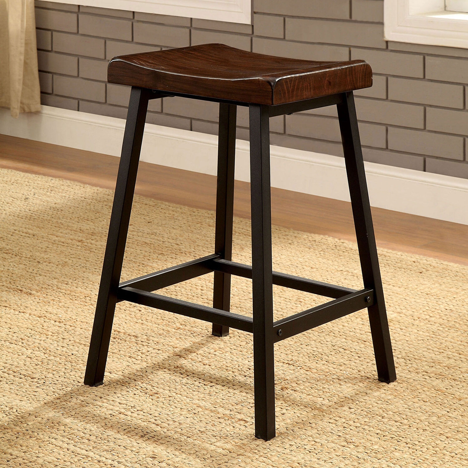 Lainey Wood Rectangular Counter Set