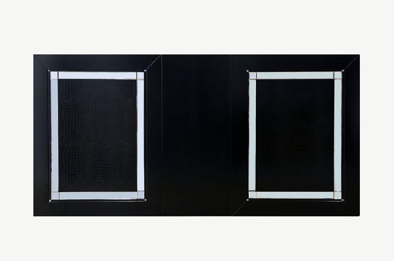 Alena Wood/Glass Extendable Dining Table