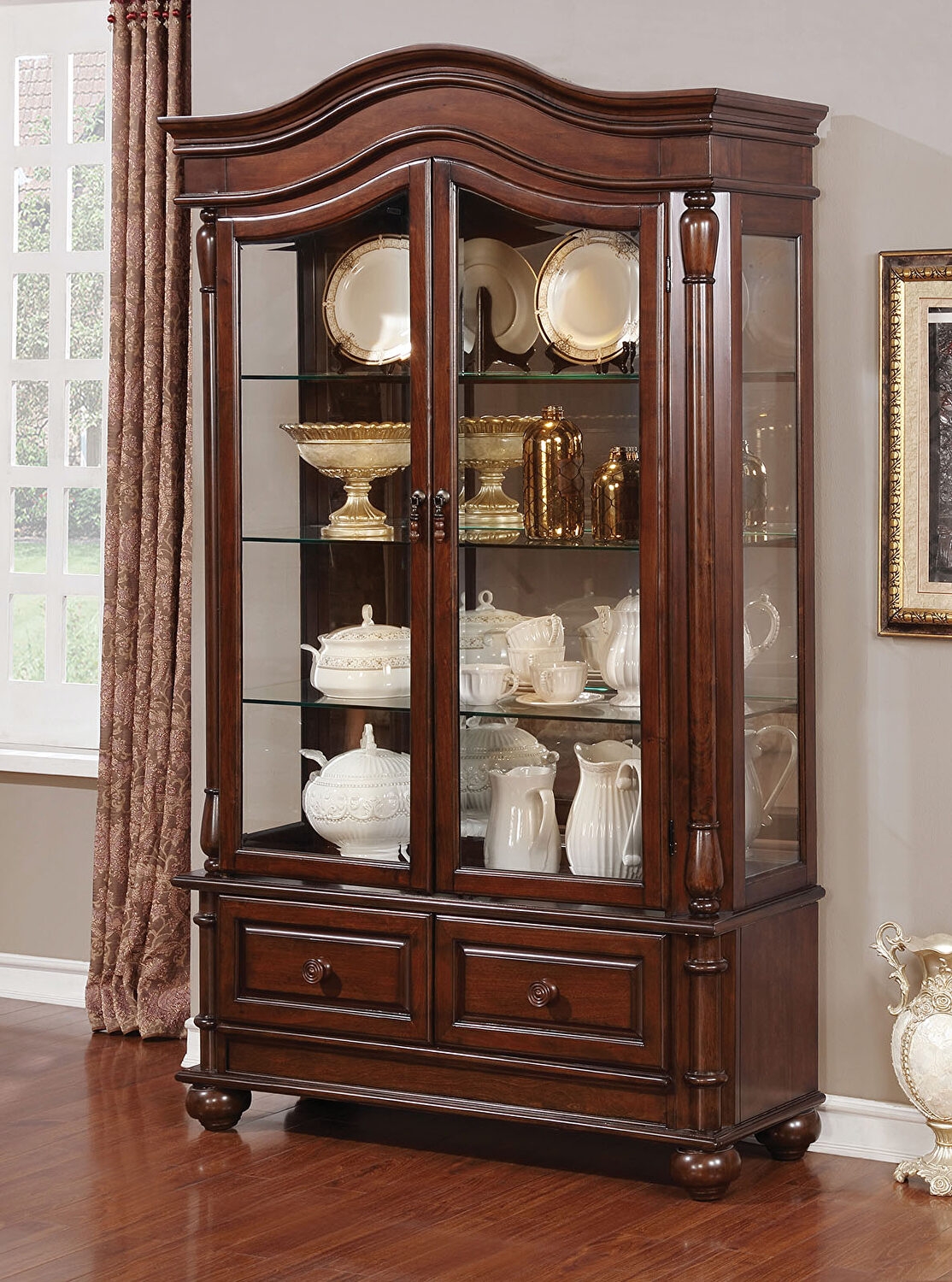 Sylvana Wood Extendable Dining Set