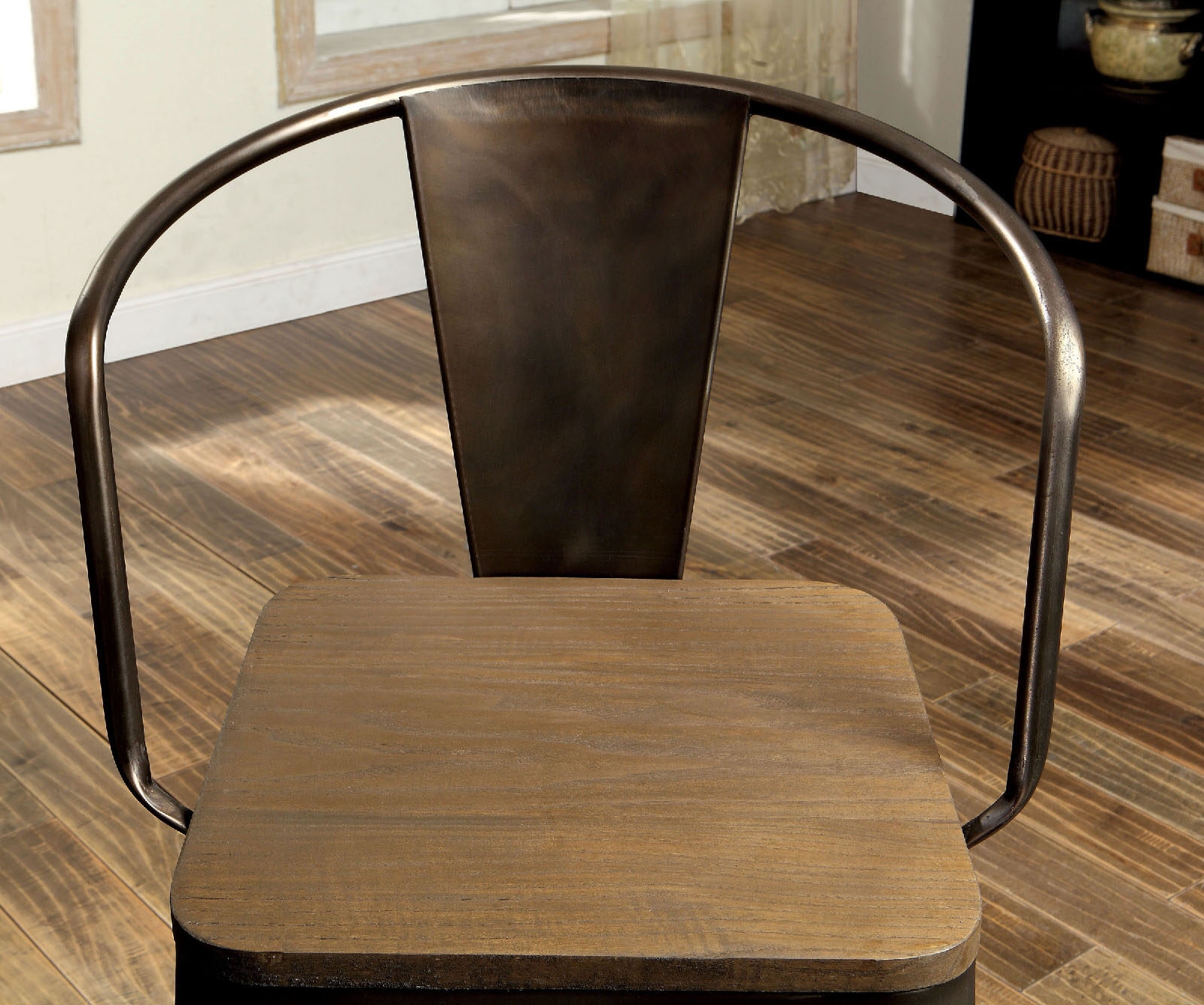 Cooper II Wood/Metal Counter Height Dining Set