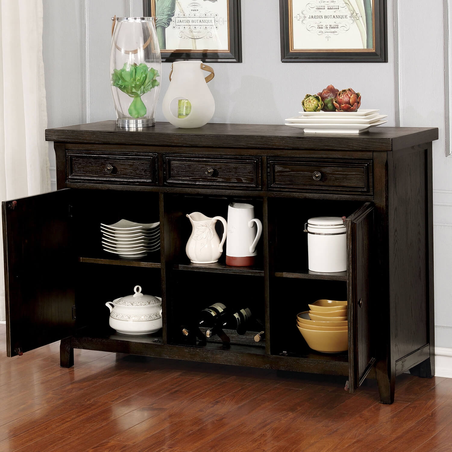 Patience Wood Rectangular Dining Set