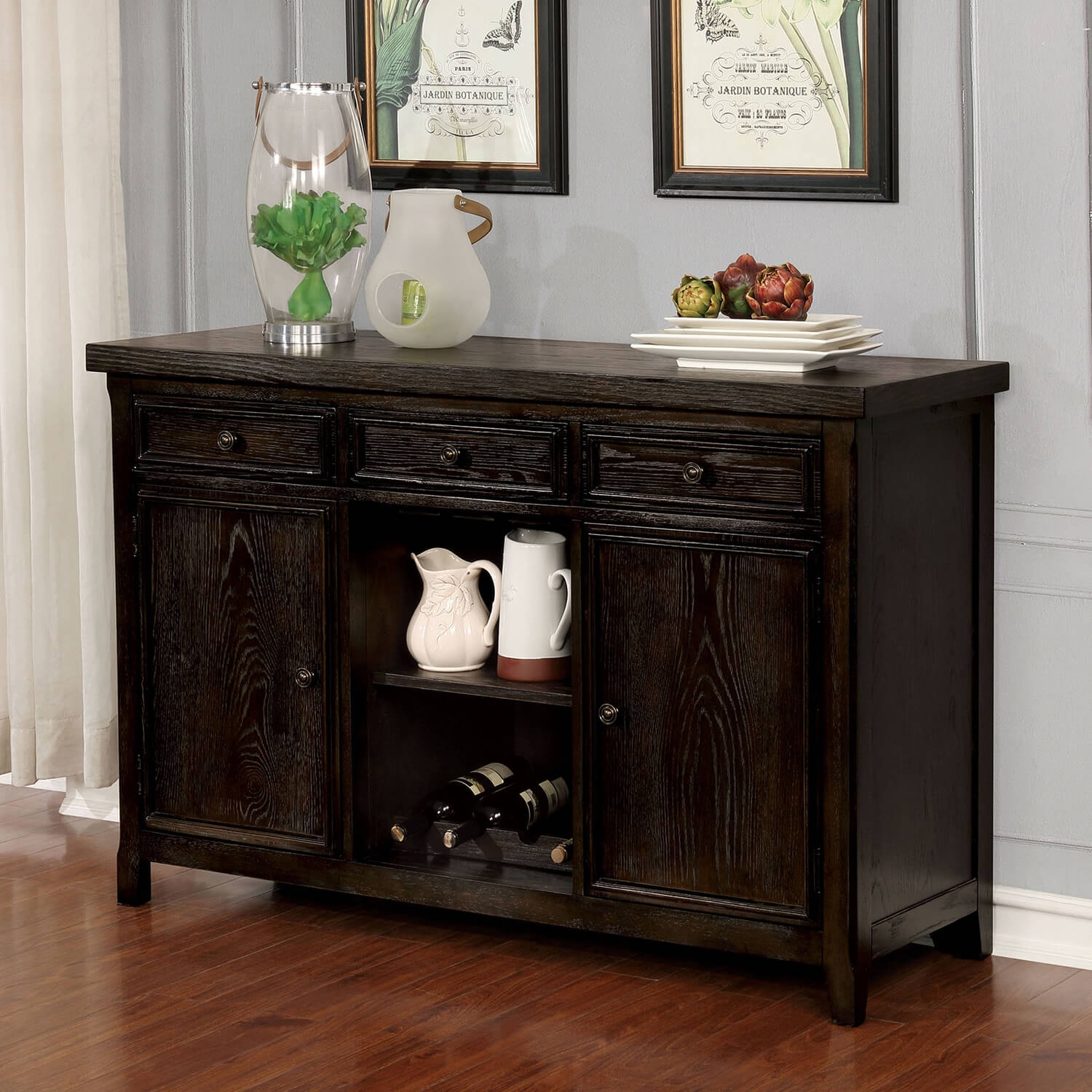 Patience Wood Rectangular Dining Set