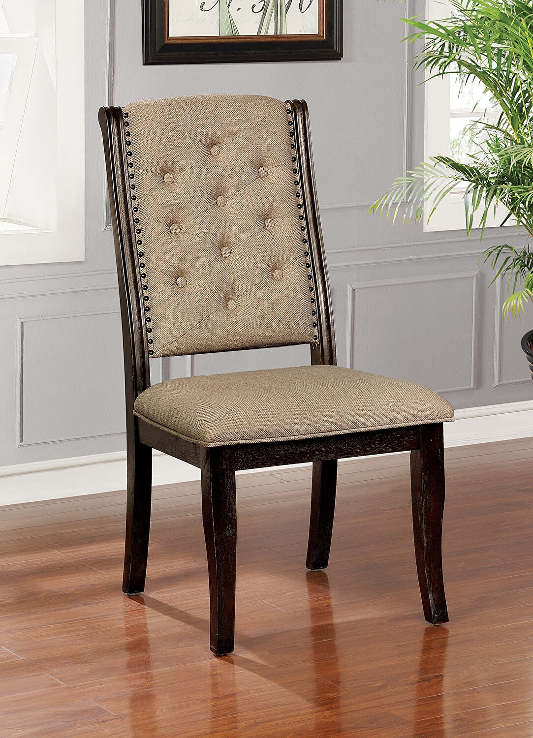 Patience Wood Rectangular Dining Set