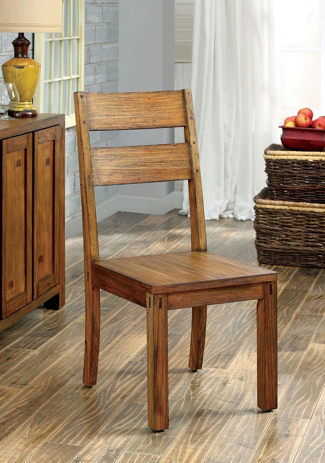 Frontier Wood Dining Side Chair, Set of 2