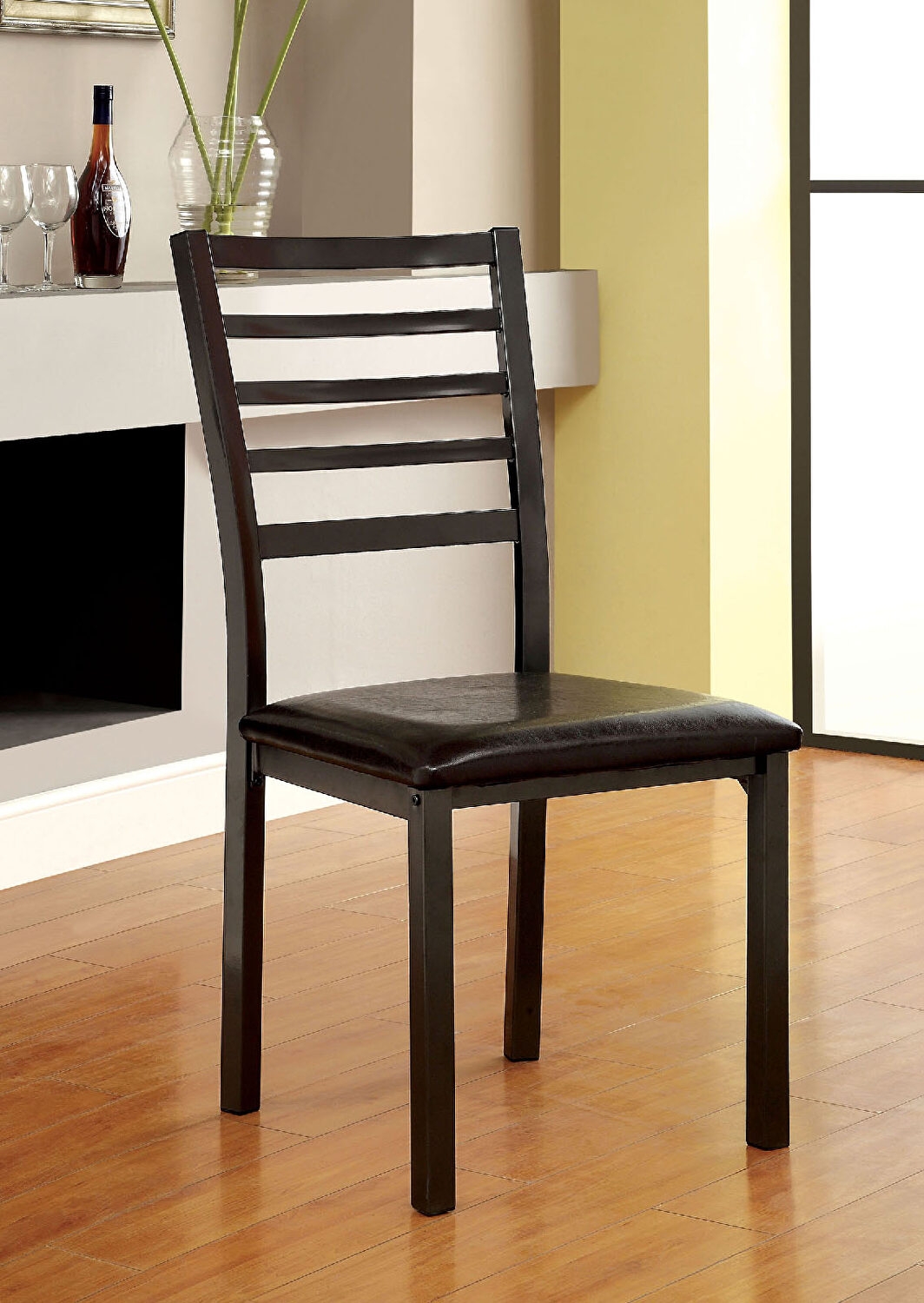 Colman Faux Marble/Wood Dining Set