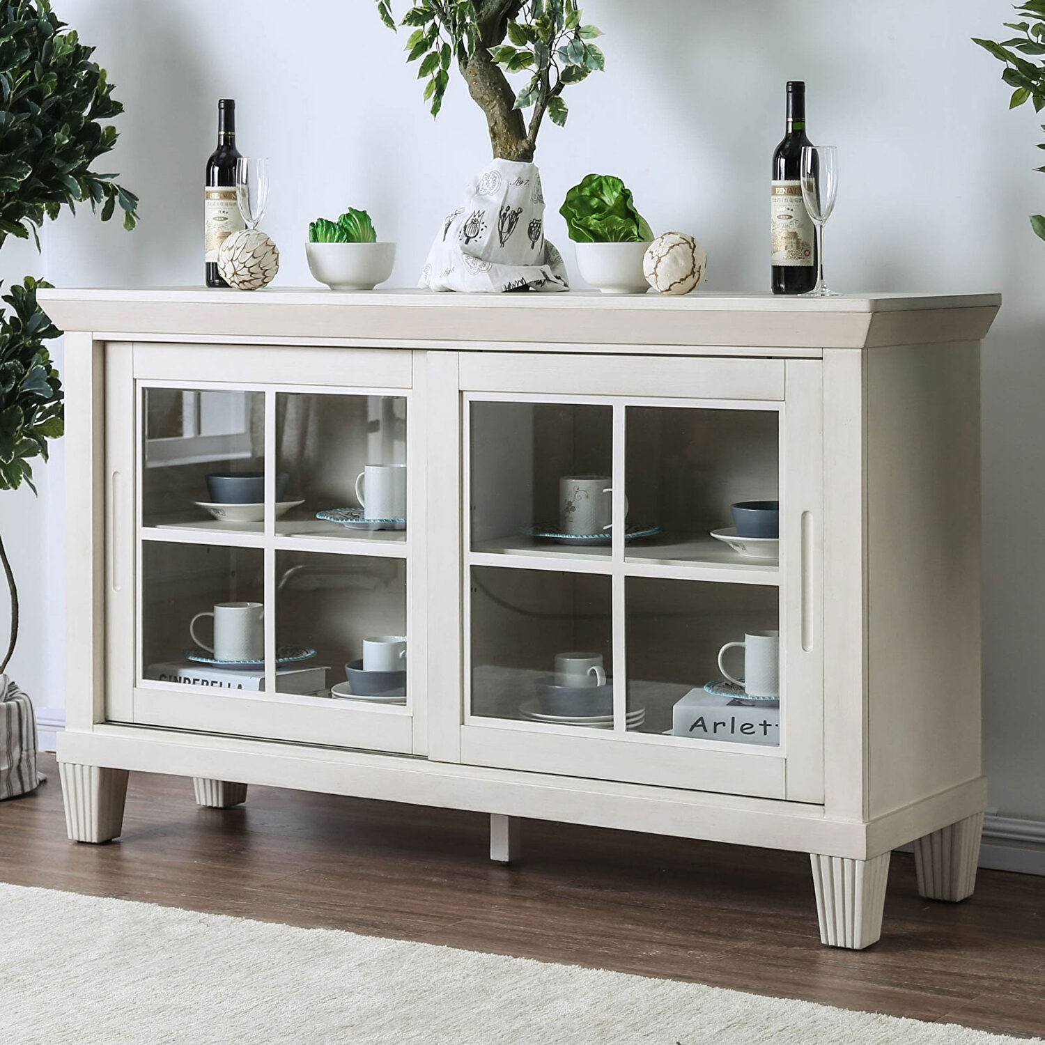 Daniella Wood Extendable Dining Set