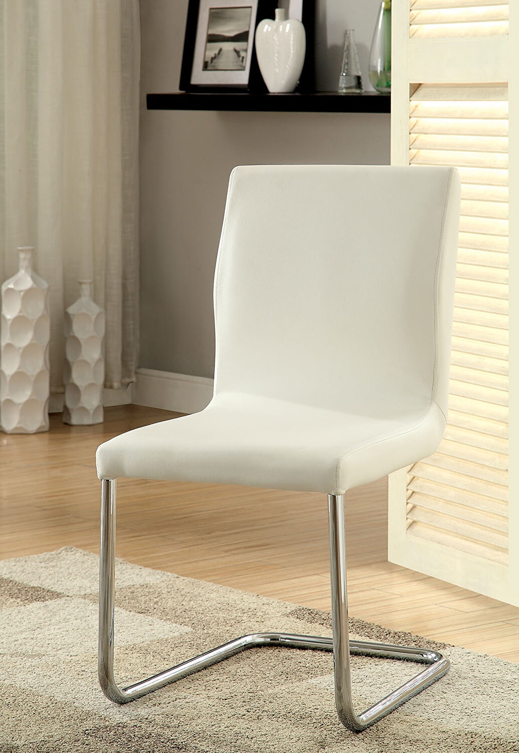 Lodia I Glass Round Dining Set