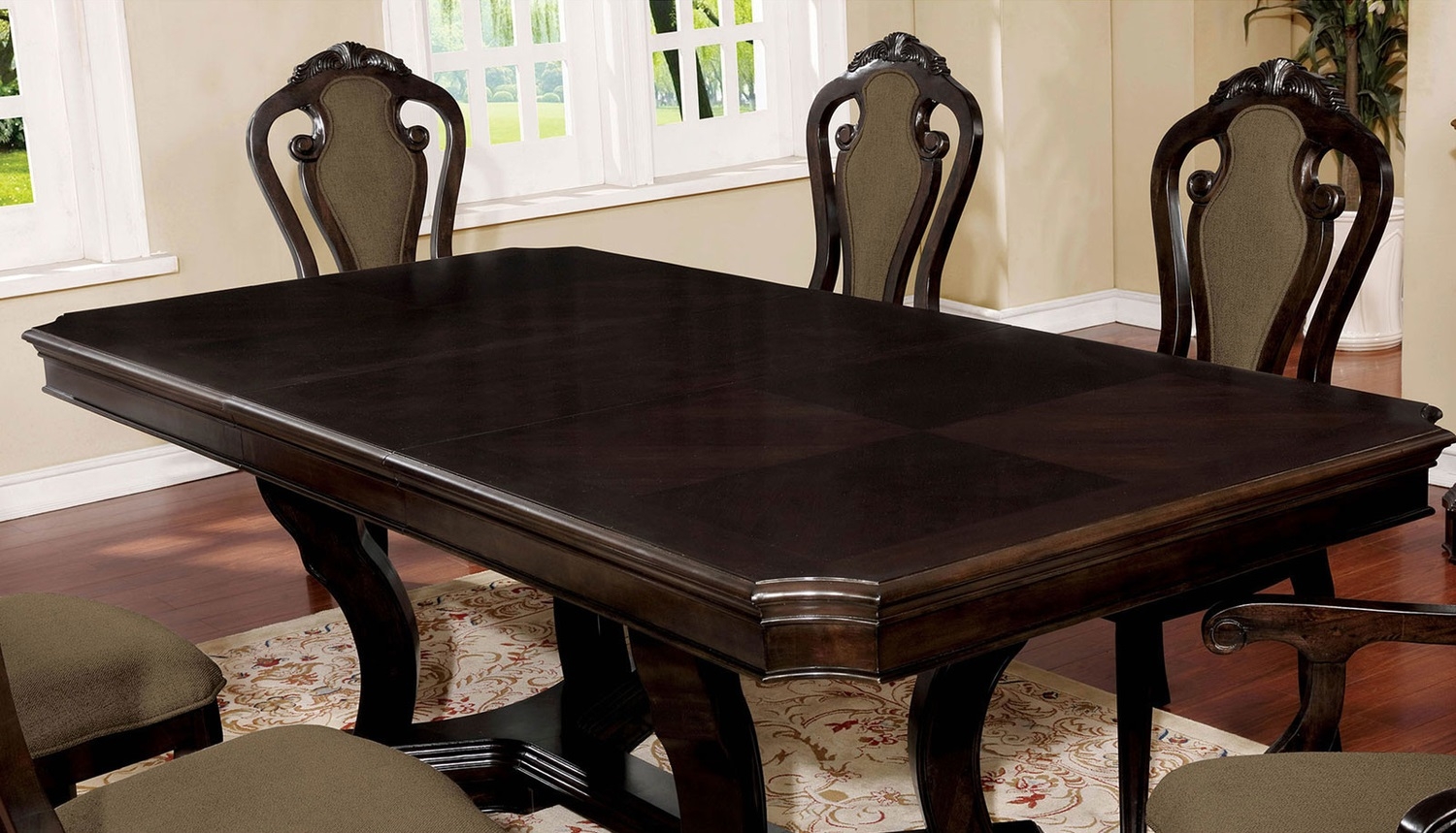 Rosalina Wood Extendable Dining Table