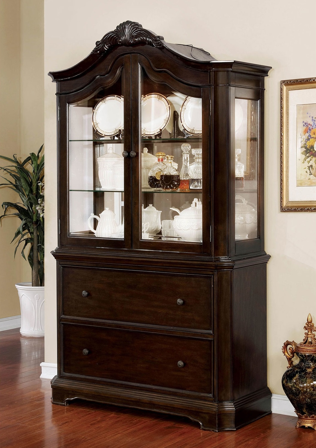 Rosalina Wood Extendable Dining Set