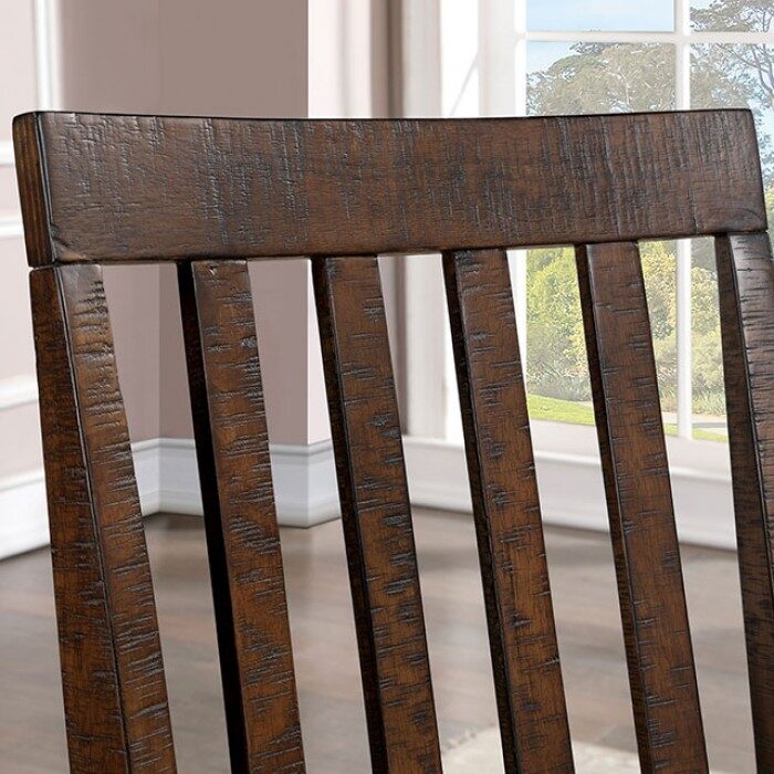 Fredonia Fabric/Wood Counter Height Dining Chair, Set of 2